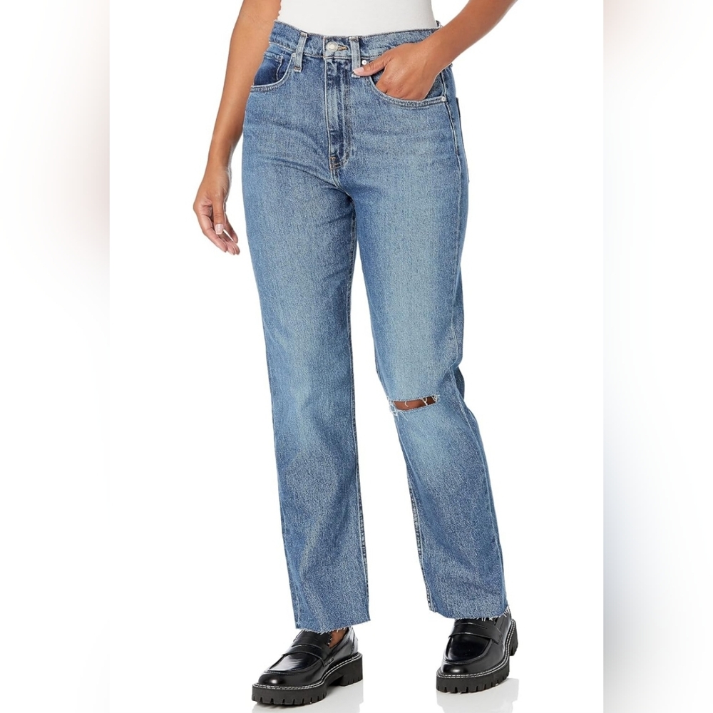 HUDSON Women's Jade High-Rise Straight Loose Fit Jean Size 30